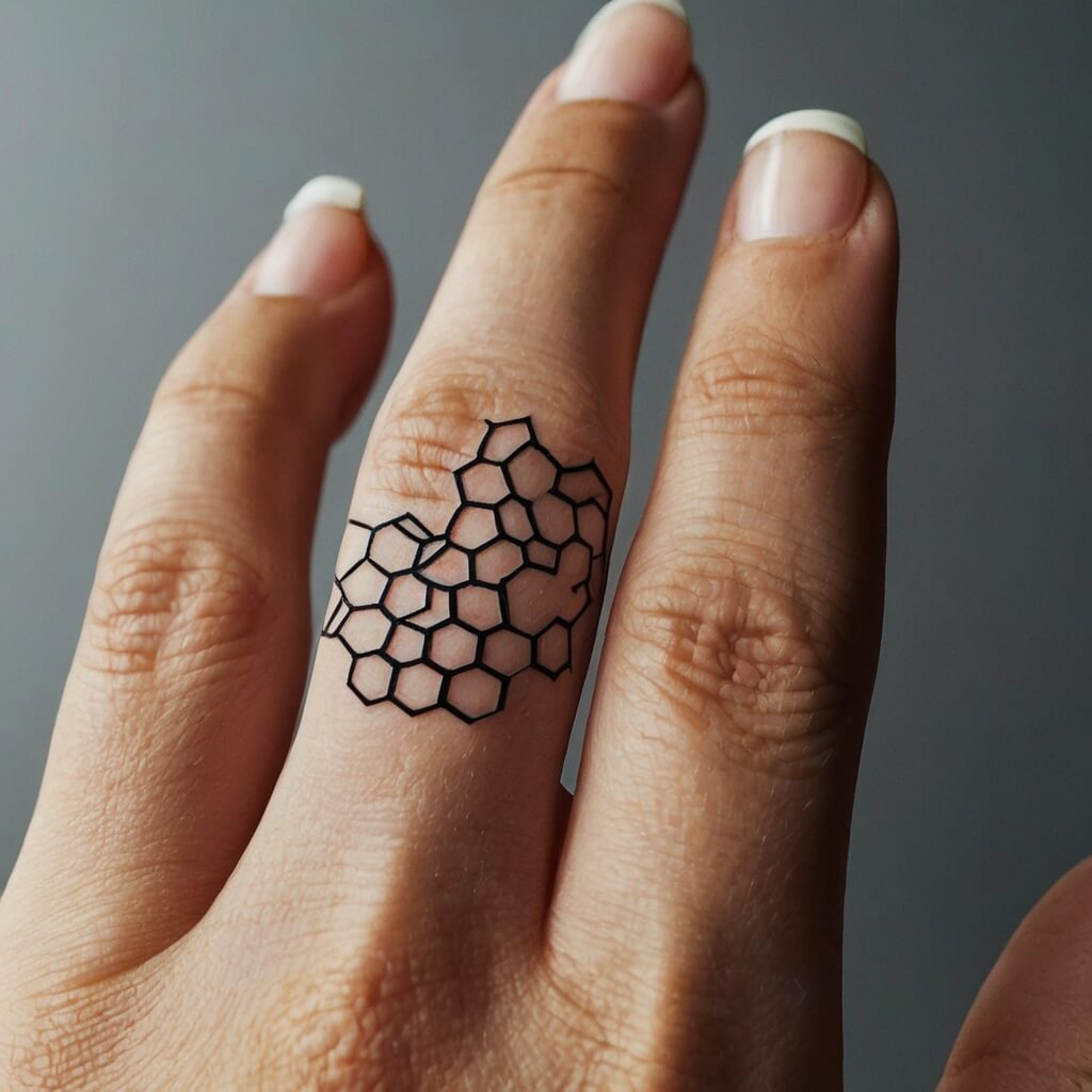 honeycomb tattoos (6)