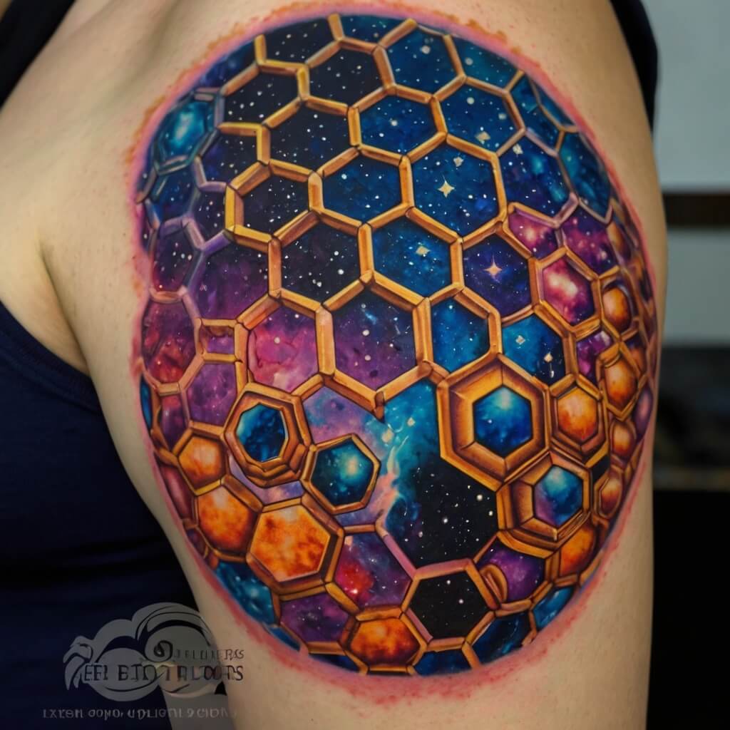 honeycomb tattoos (73)