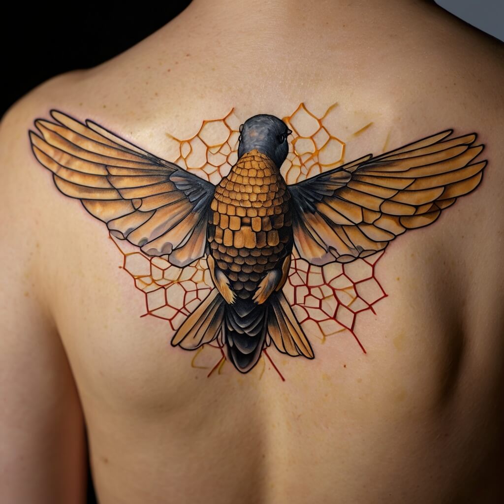 honeycomb tattoos (74)