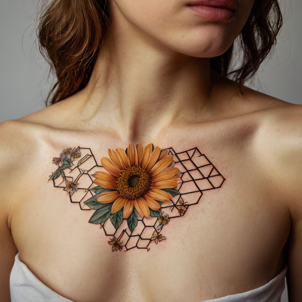 honeycomb tattoos (82)