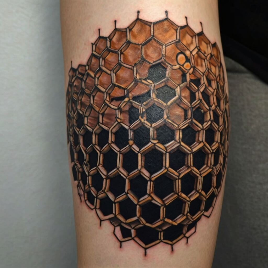 honeycomb tattoos (83)