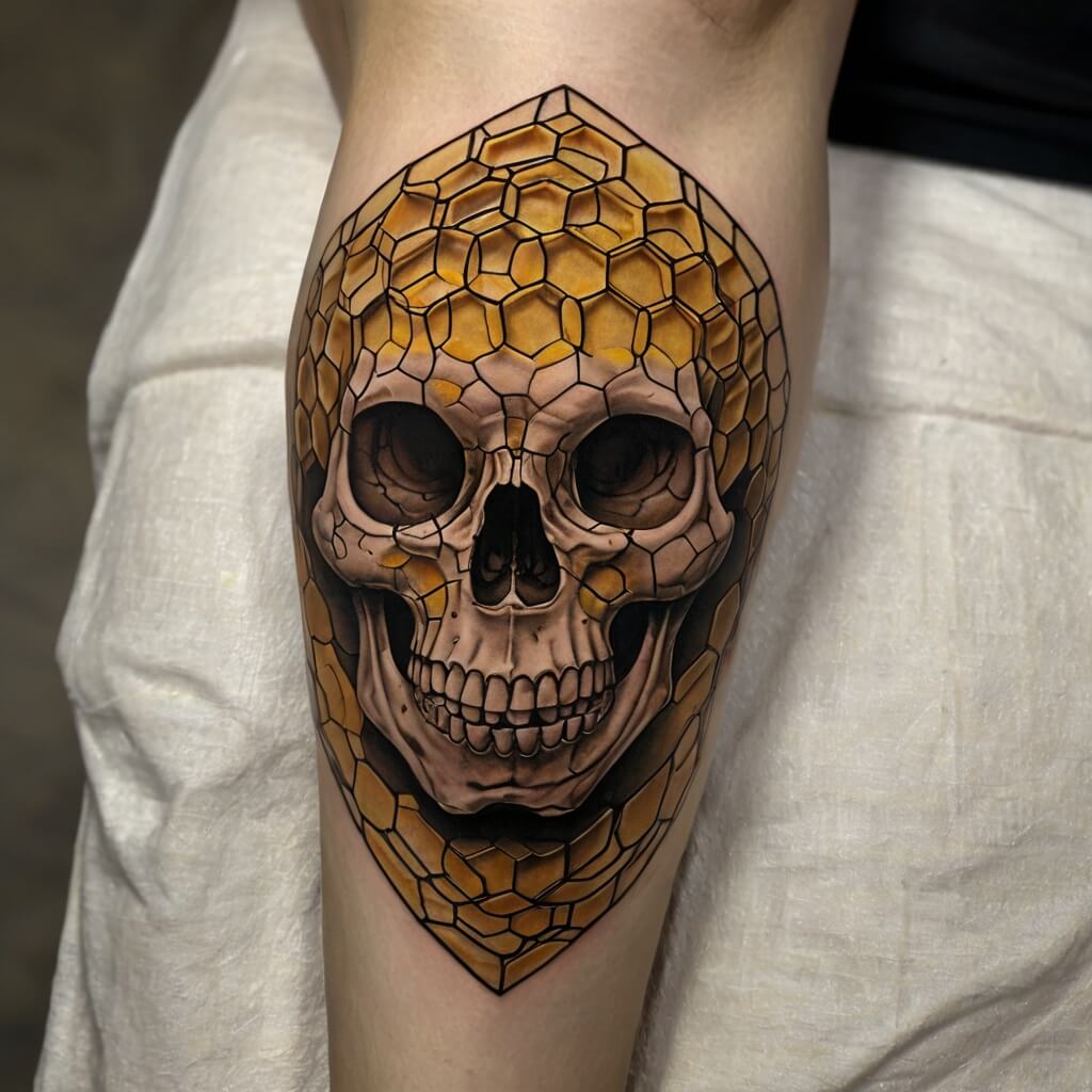 honeycomb tattoos (88)