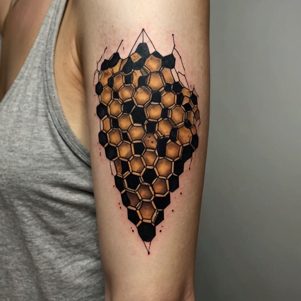 honeycomb tattoos (9)