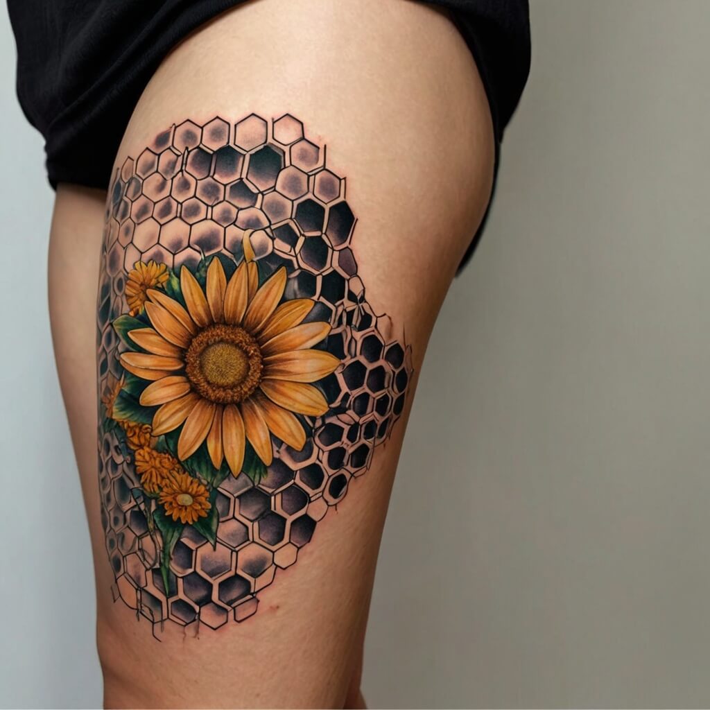 honeycomb tattoos (97)