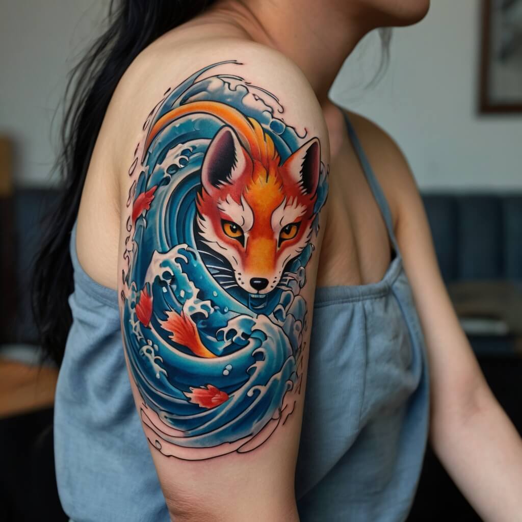 kitsune tattoos (47)