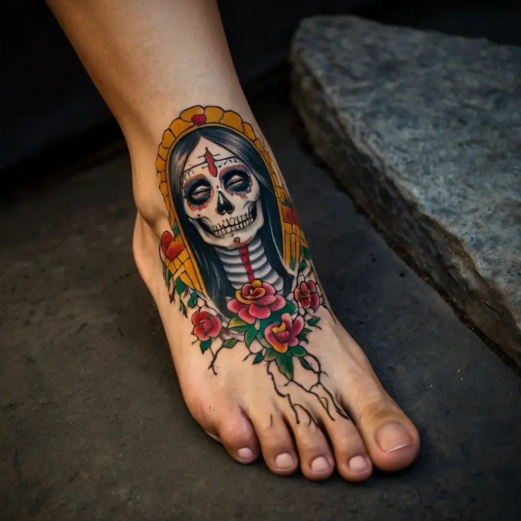 la santa muerte tattoos (1)