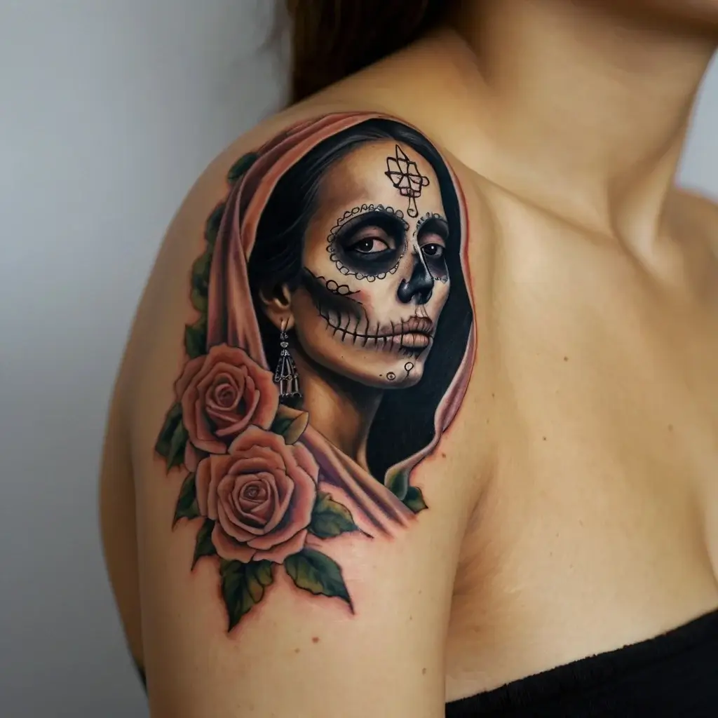 la santa muerte tattoos (103)