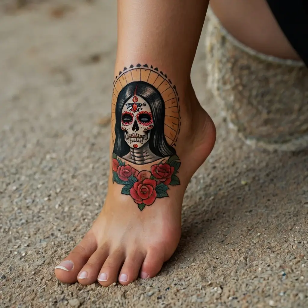 la santa muerte tattoos (105)