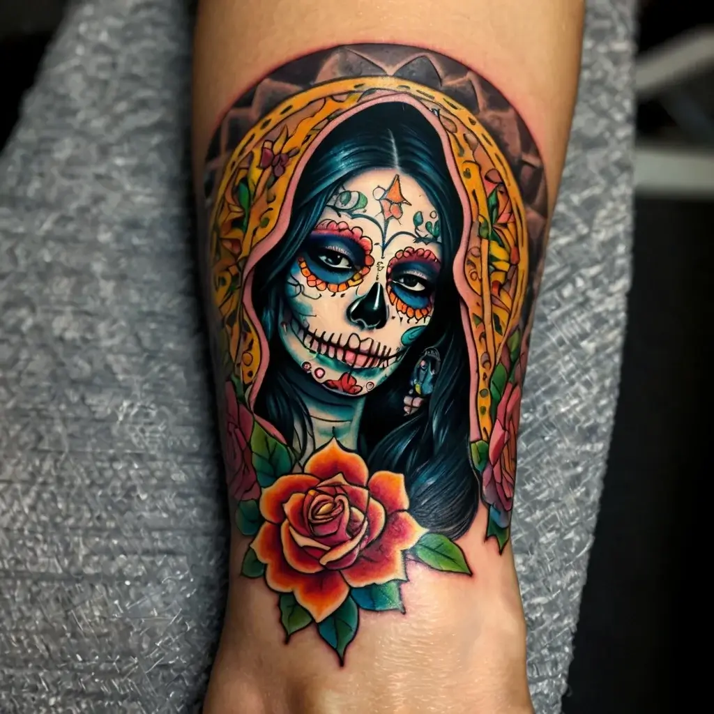 la santa muerte tattoos (11)