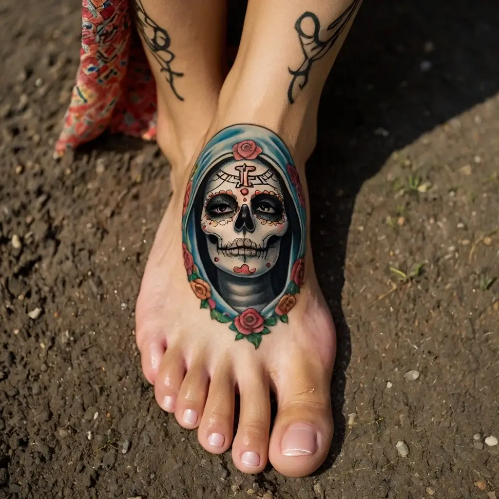 la santa muerte tattoos (114)