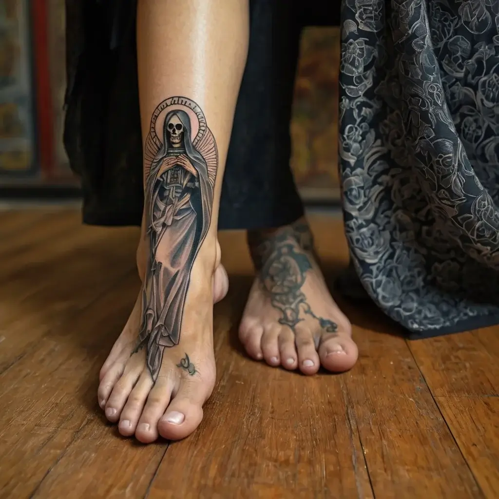 la santa muerte tattoos (115)