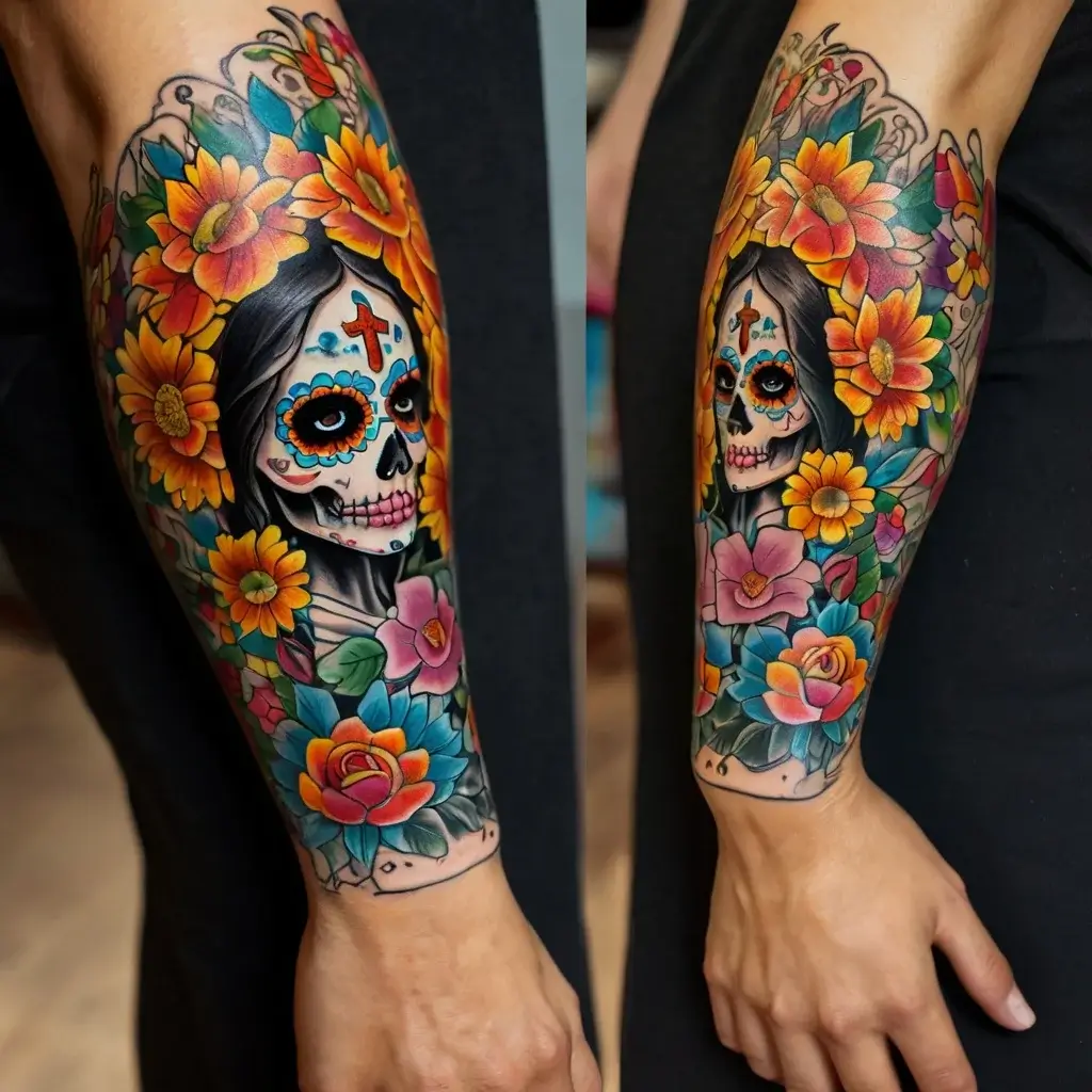 la santa muerte tattoos (13)