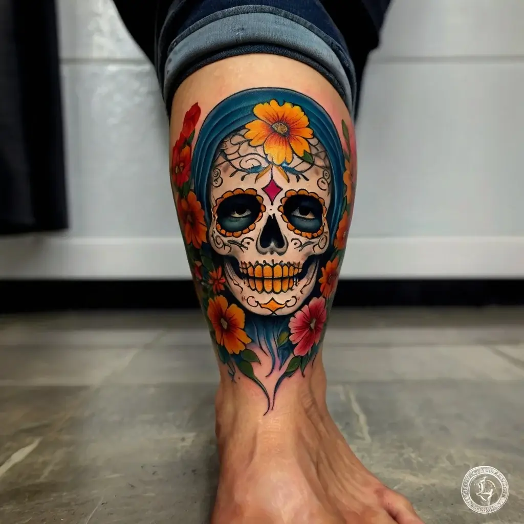 la santa muerte tattoos (15)