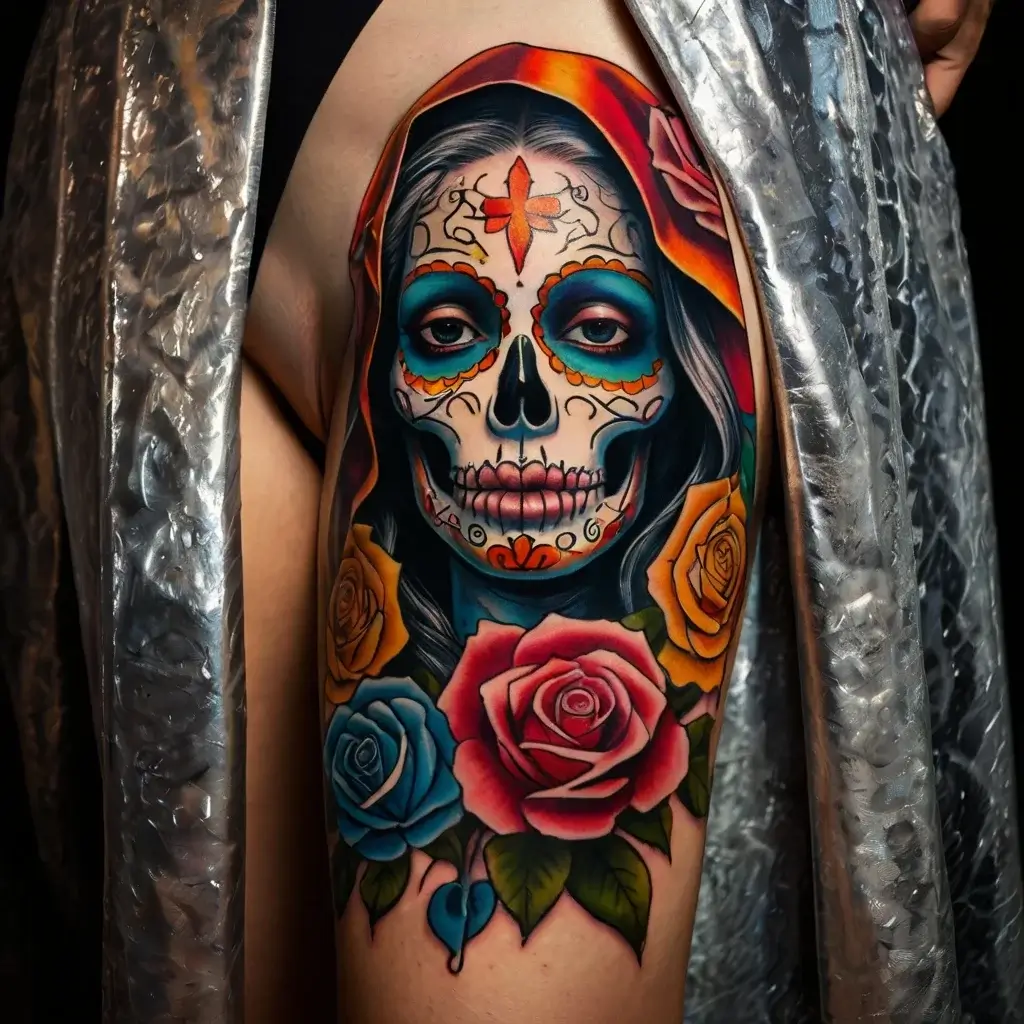 la santa muerte tattoos (16)