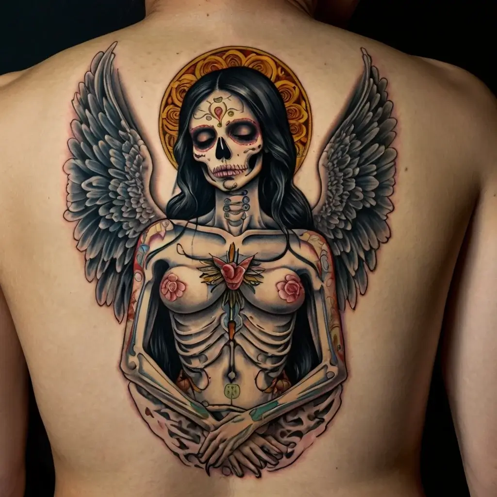 la santa muerte tattoos (22)