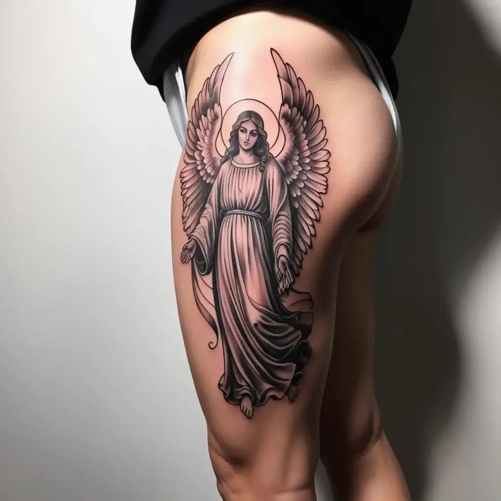 la santa muerte tattoos (24)