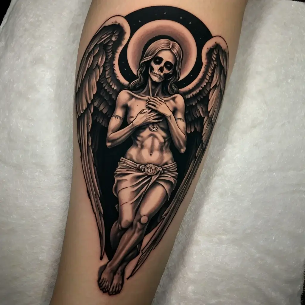 la santa muerte tattoos (25)