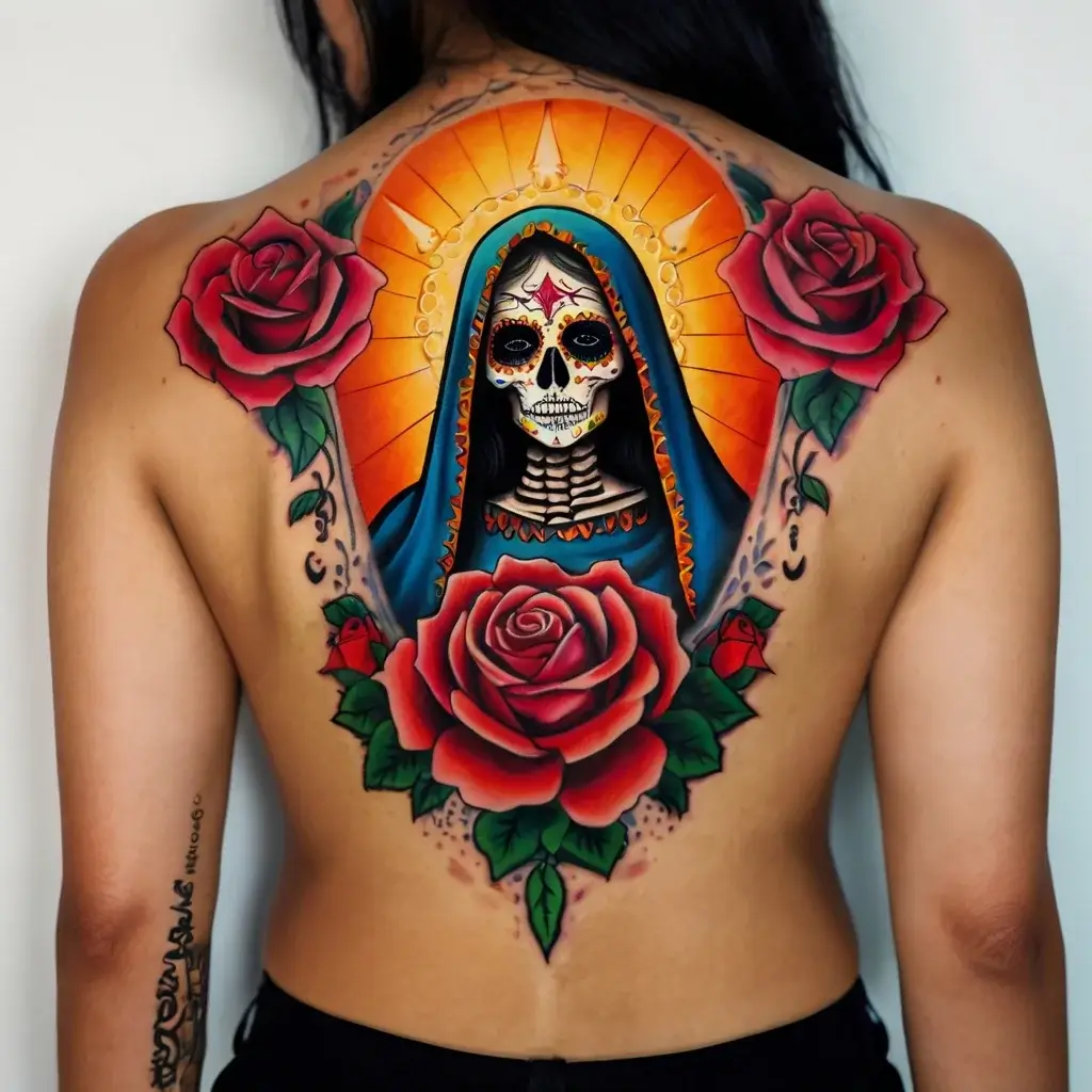 la santa muerte tattoos (3)