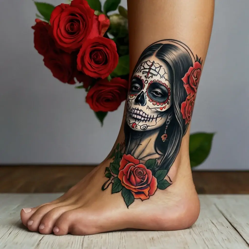 la santa muerte tattoos (54)