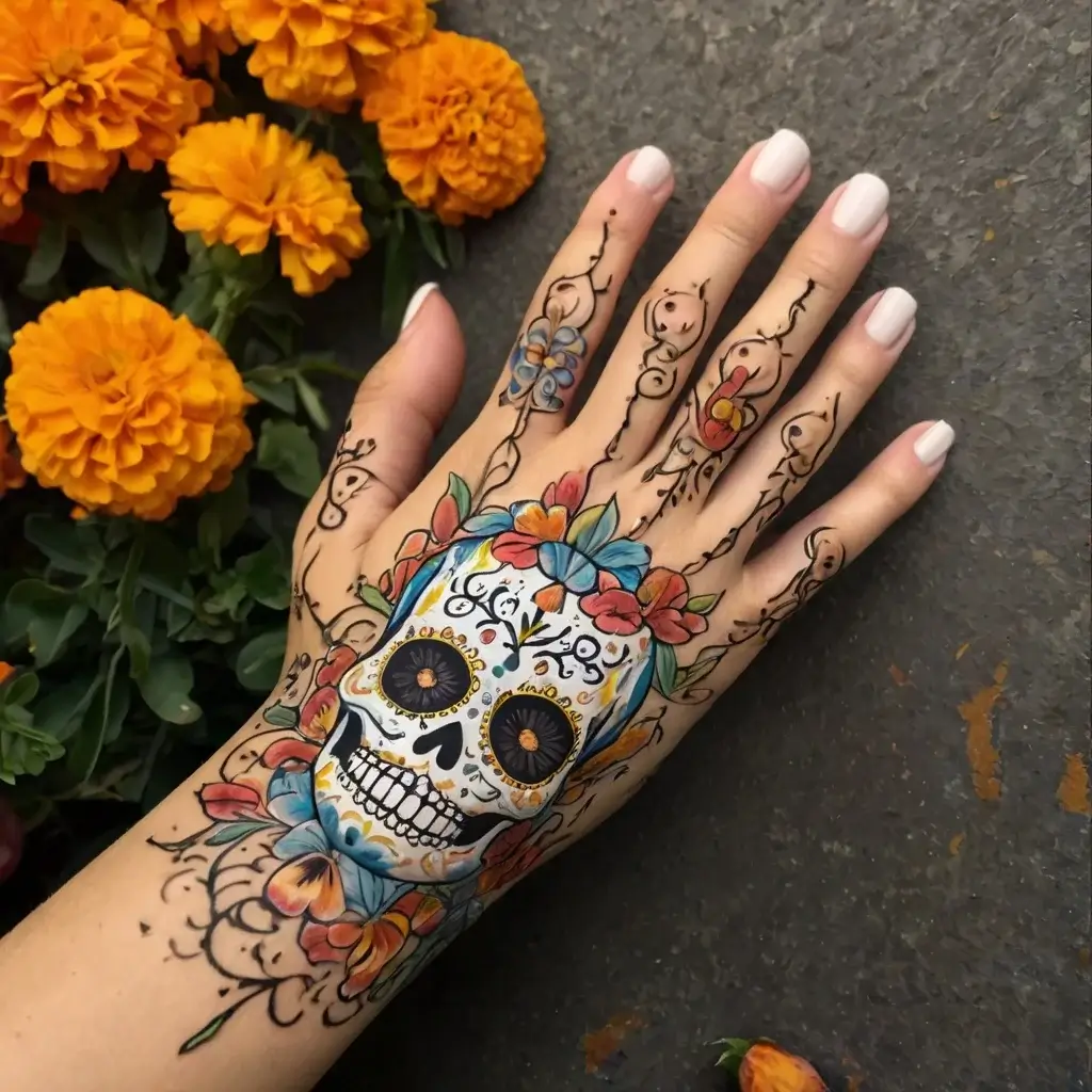 la santa muerte tattoos (59)