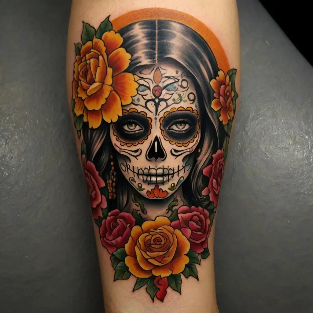 la santa muerte tattoos (62)