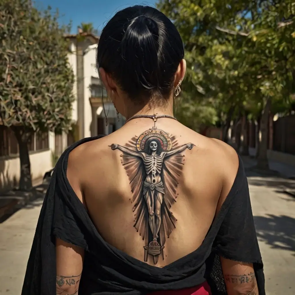 la santa muerte tattoos (77)