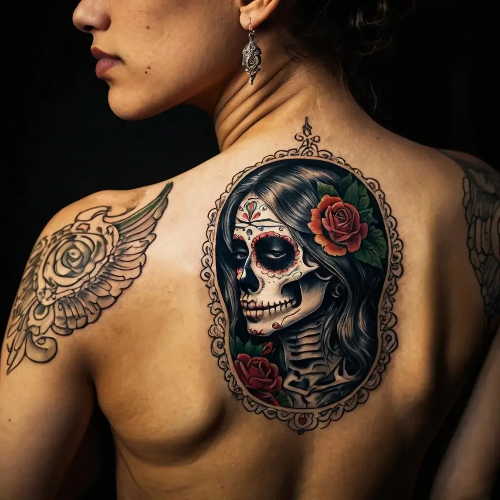 la santa muerte tattoos (83)