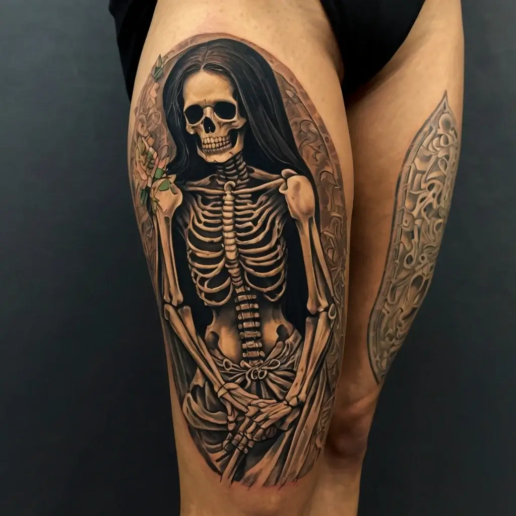 la santa muerte tattoos (86)