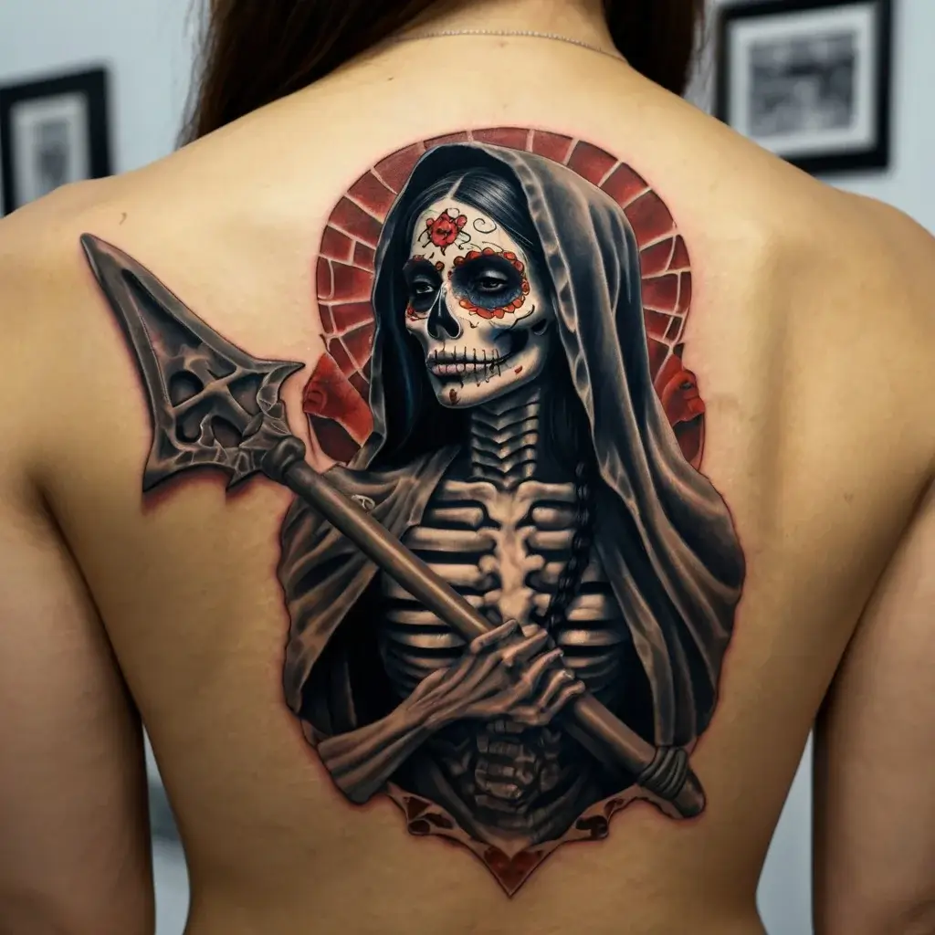 la santa muerte tattoos (95)