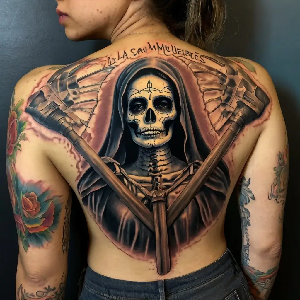 la santa muerte tattoos (97)