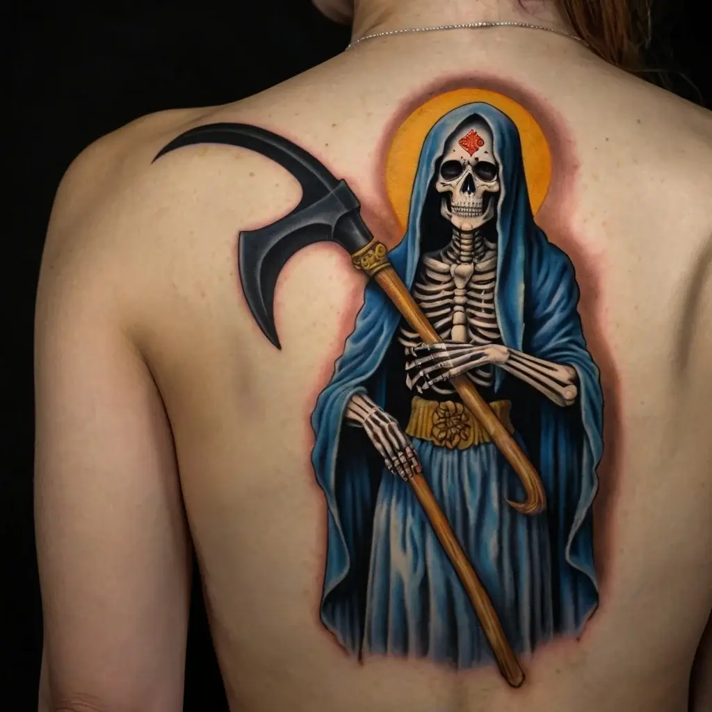 la santa muerte tattoos (98)