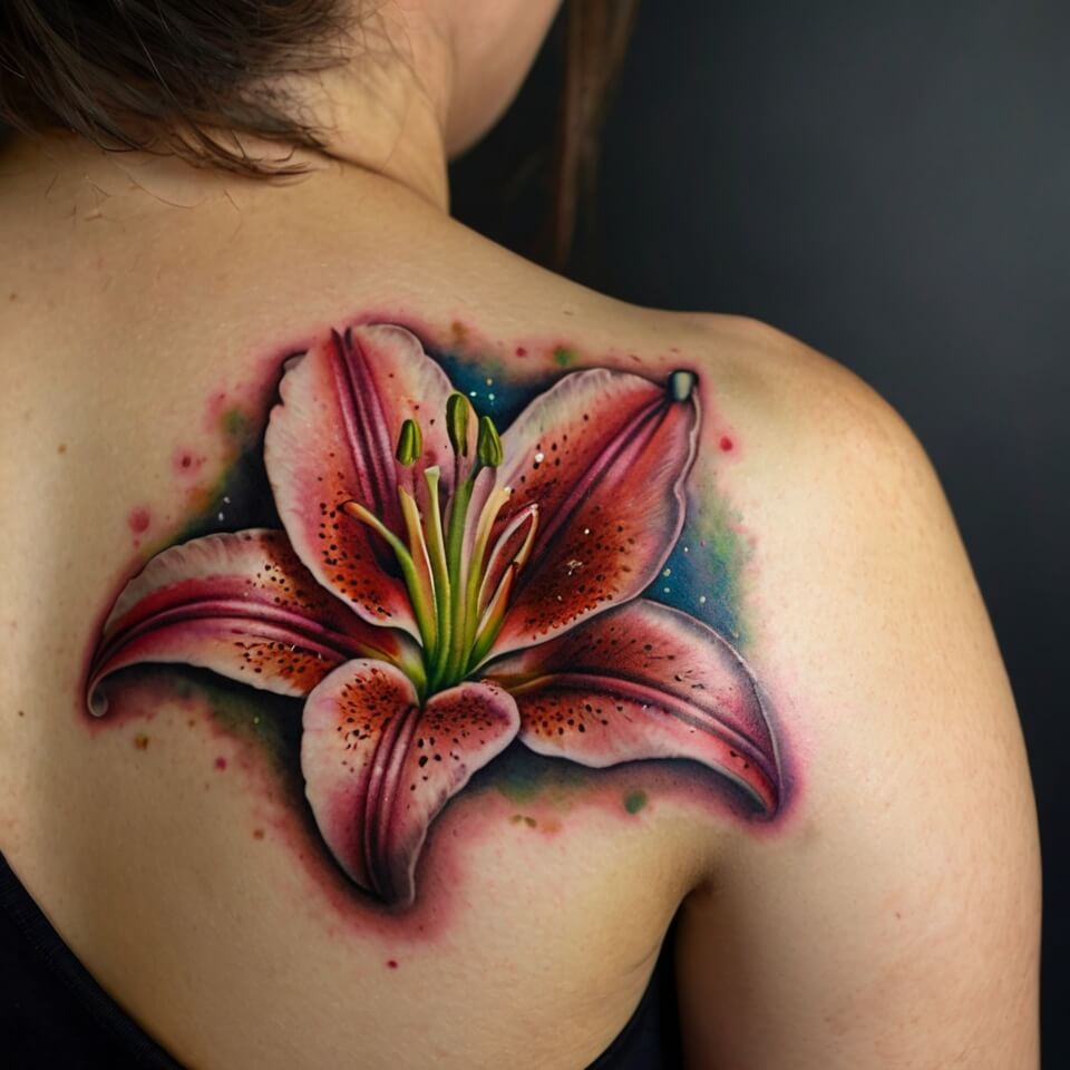 lily tattoo (102)