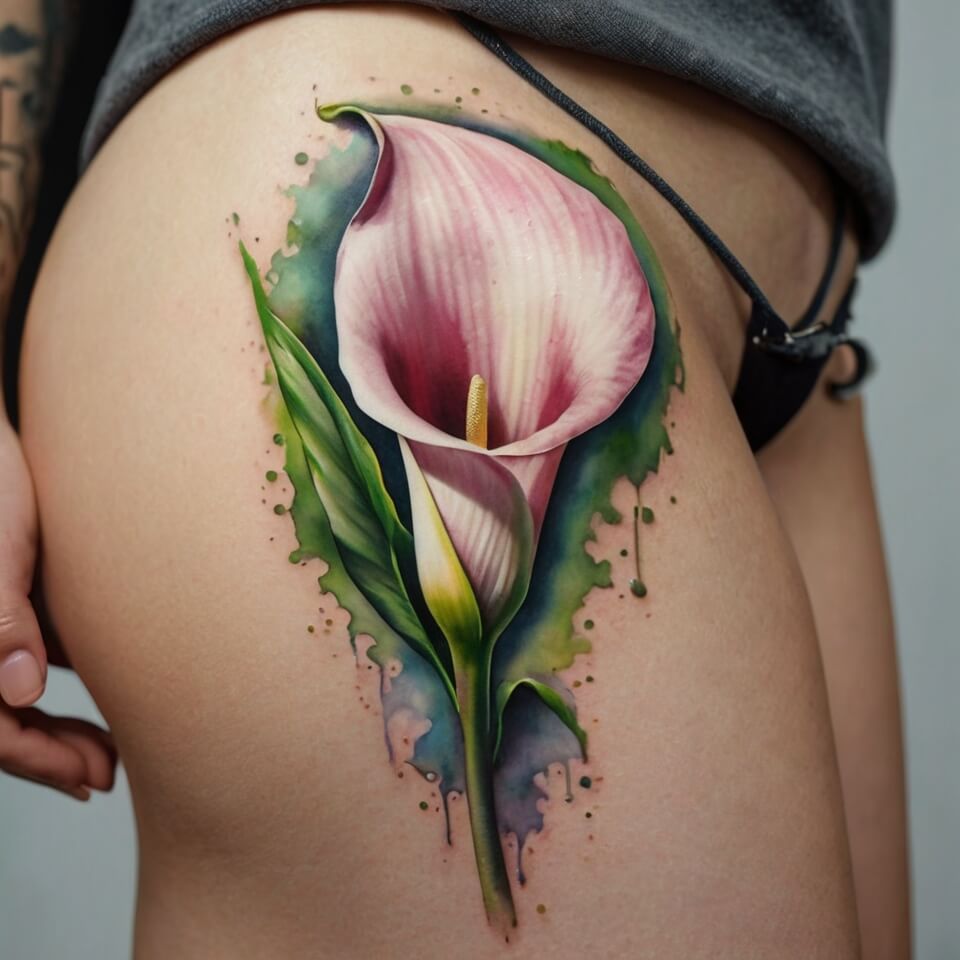 lily tattoo (103)