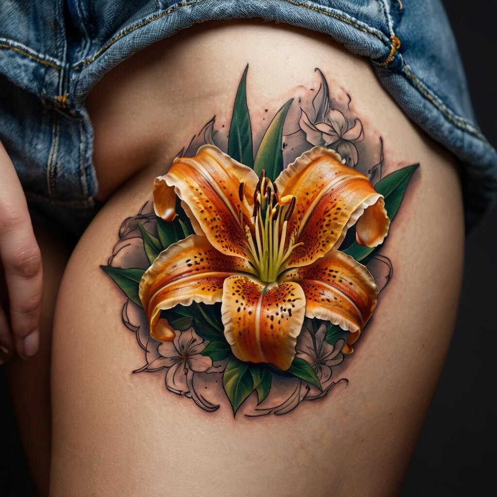 lily tattoo (104)