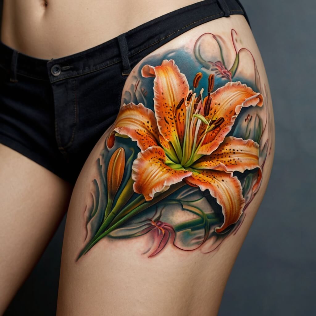 lily tattoo (105)