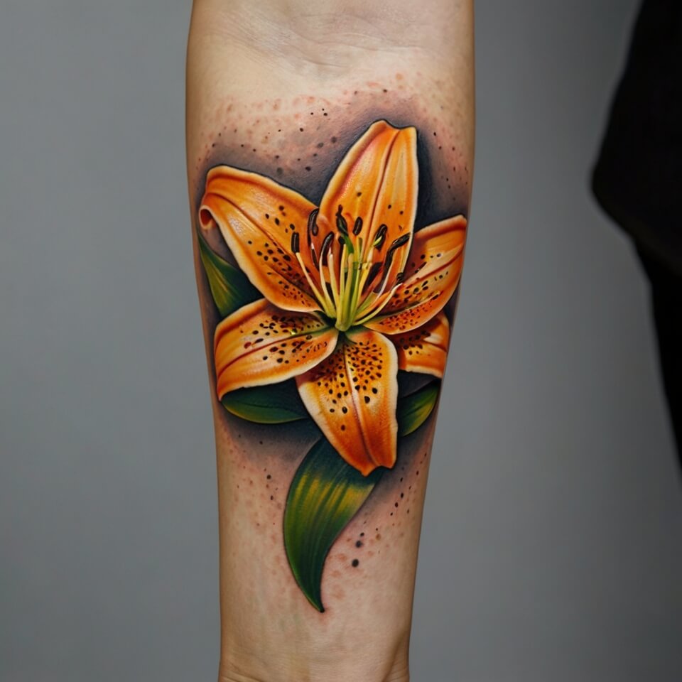 lily tattoo (106)