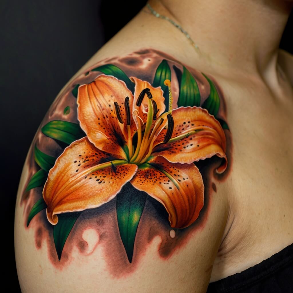 lily tattoo (109)