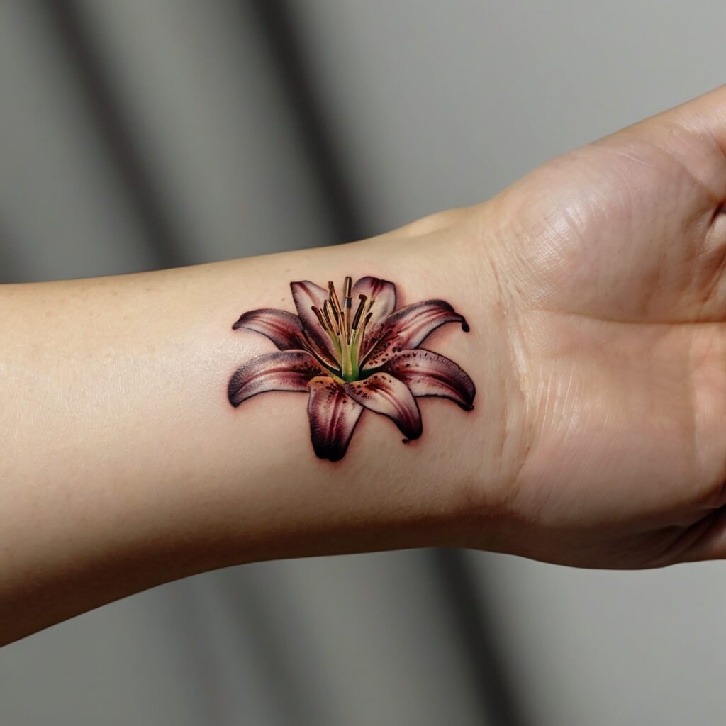 lily tattoo (11)