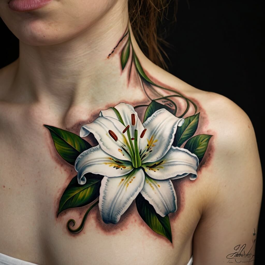 lily tattoo (110)