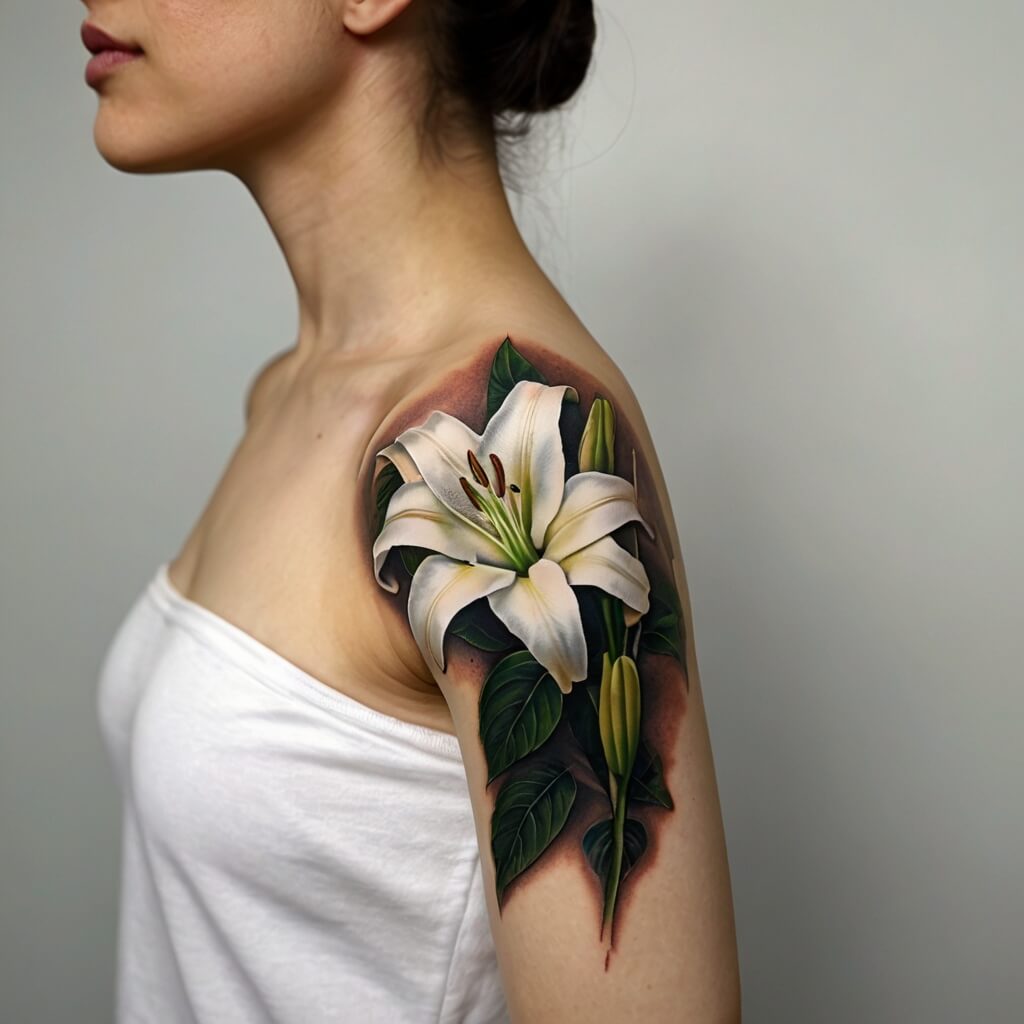 lily tattoo (111)