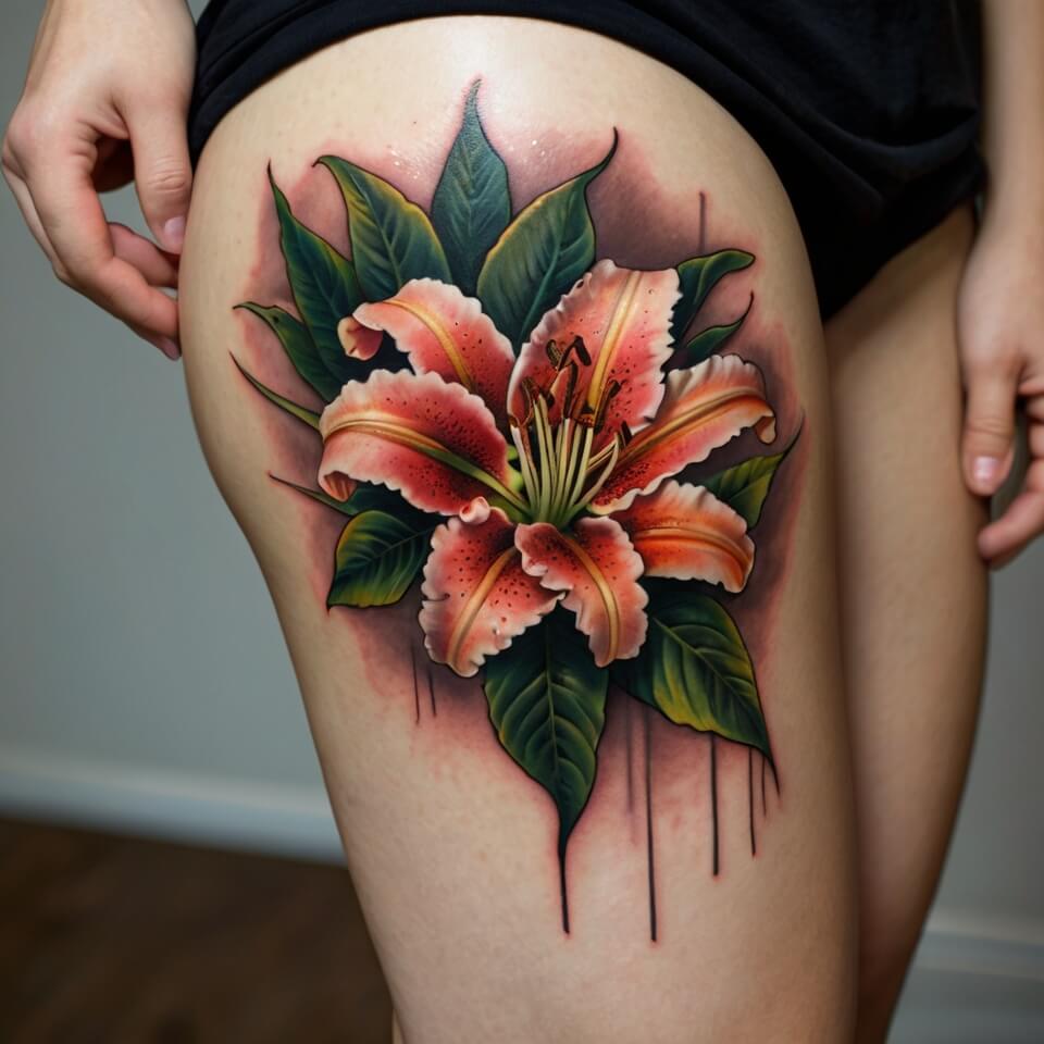 lily tattoo (119)