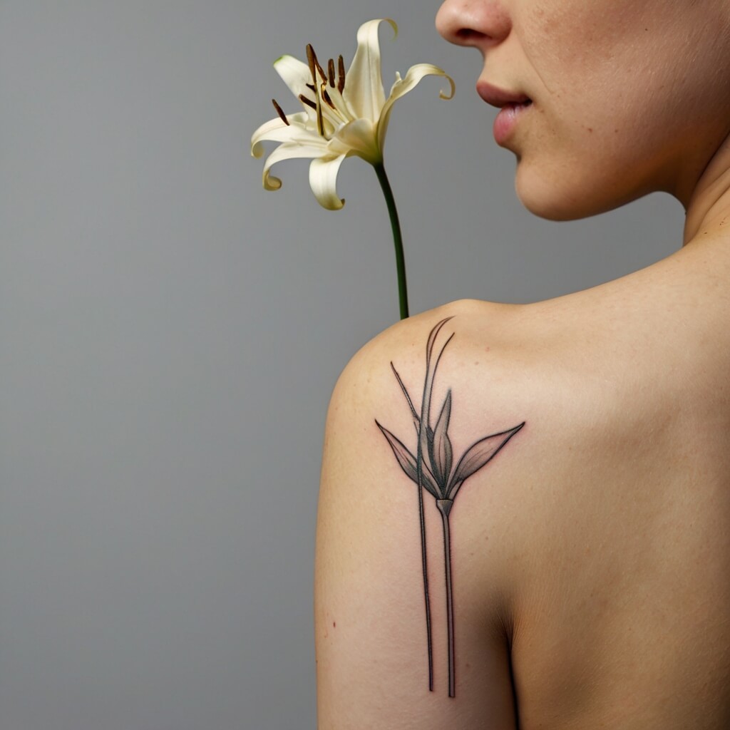 lily tattoo (12)