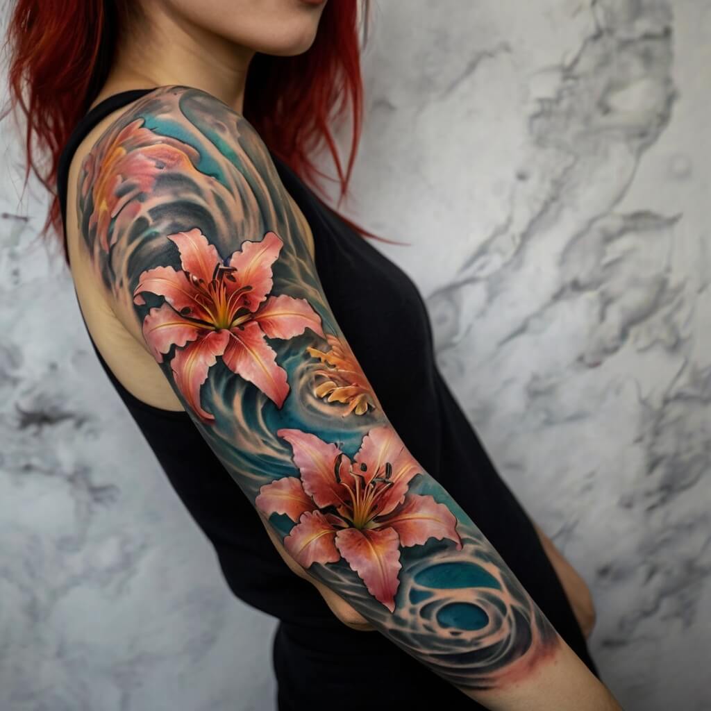 lily tattoo (120)