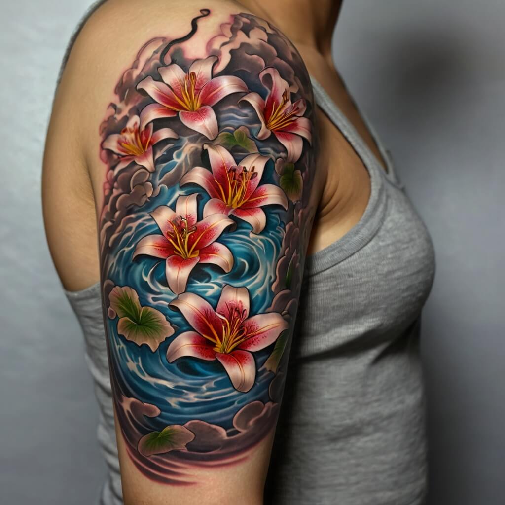 lily tattoo (121)