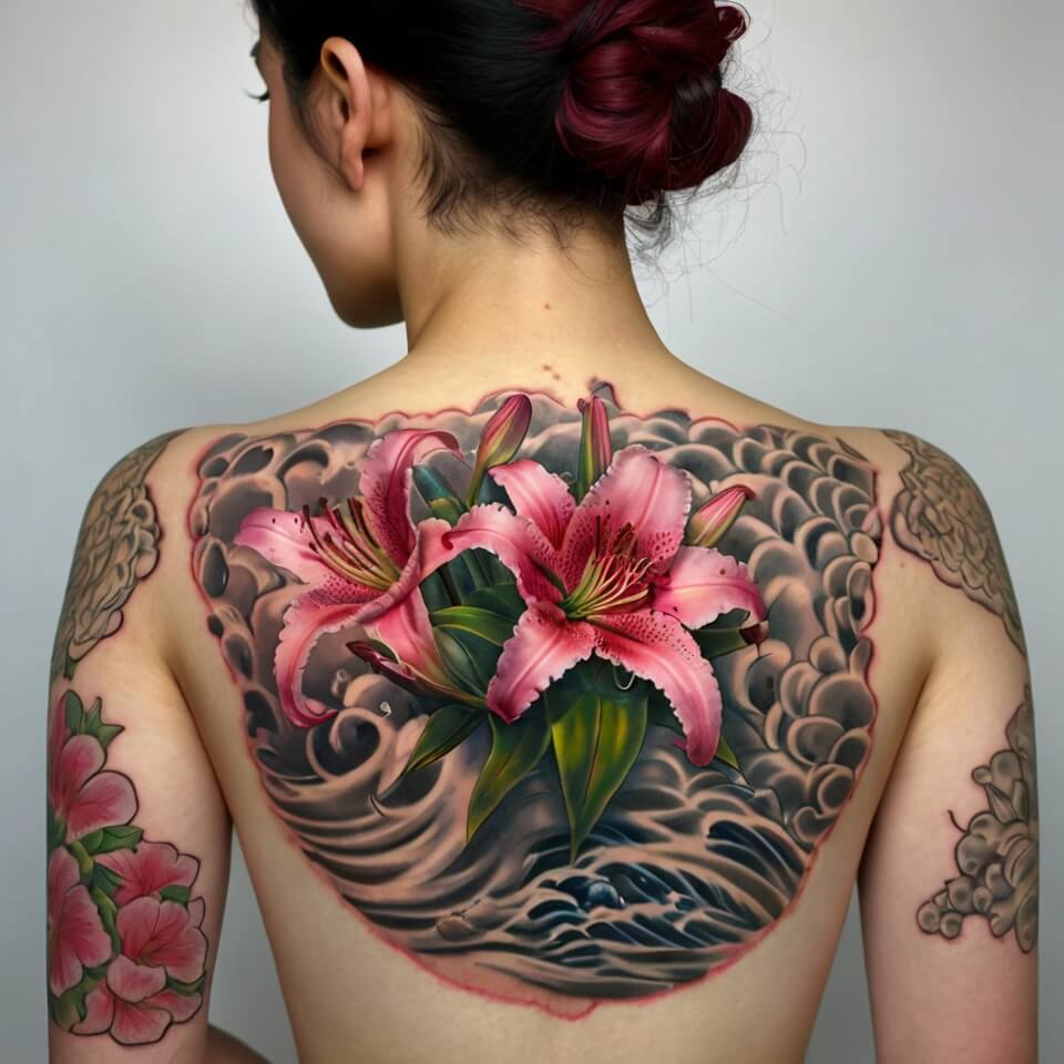 lily tattoo (122)