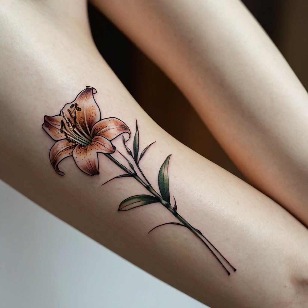 lily tattoo (17)