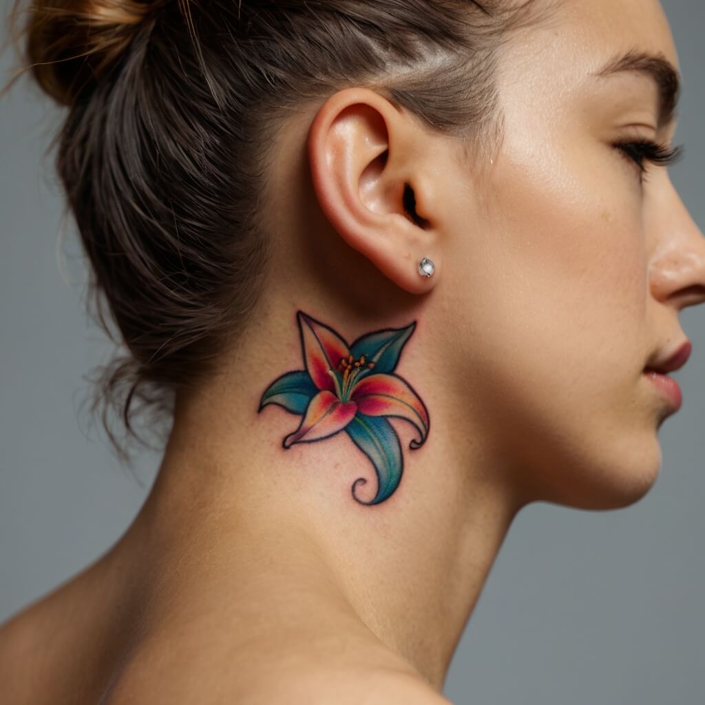 lily tattoo (2)