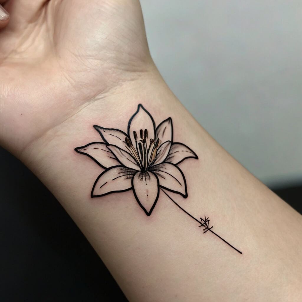 lily tattoo (21)