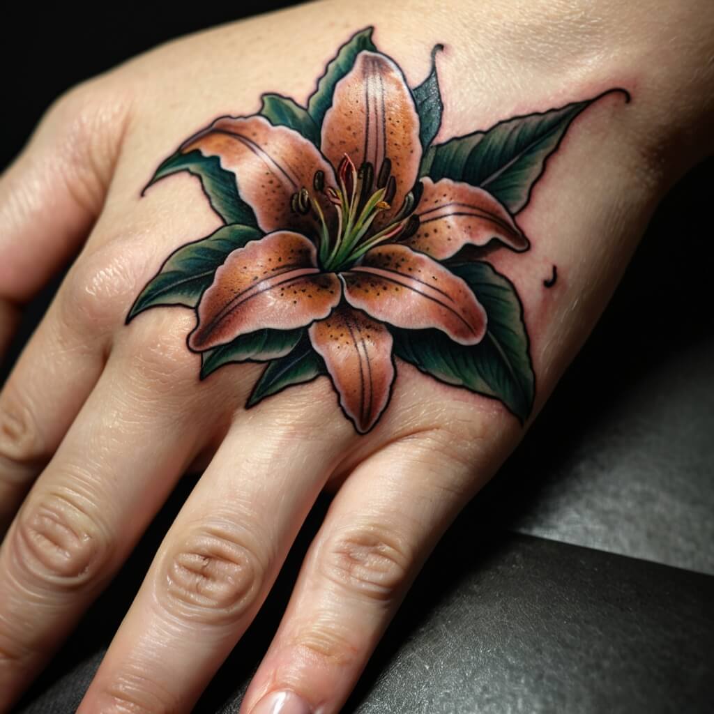 lily tattoo (28)