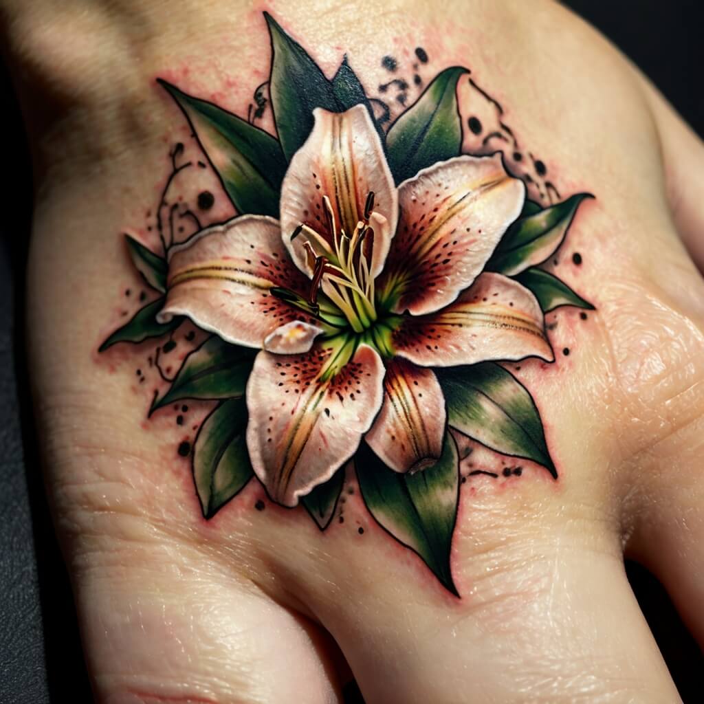 lily tattoo (29)